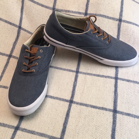 Sperry Other - Sperry striper ll salt washed cvo sneaker